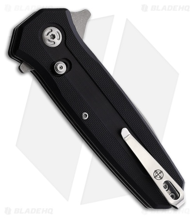 Elite Tactical Incognito Rapid Lock Knife Black G-10 (3.25" Bead Blast)
