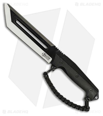 Elite Tactical The Rig Fixed Blade Knife Black G-10 (6.75" Two-Tone)