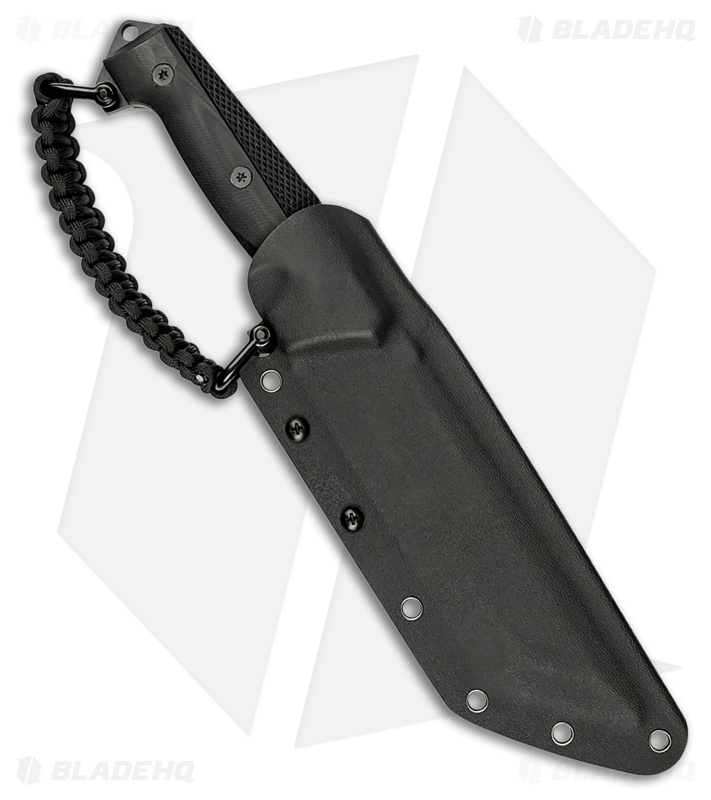 Elite Tactical The Rig Fixed Blade Knife Black G-10 (6.75" Two-Tone)