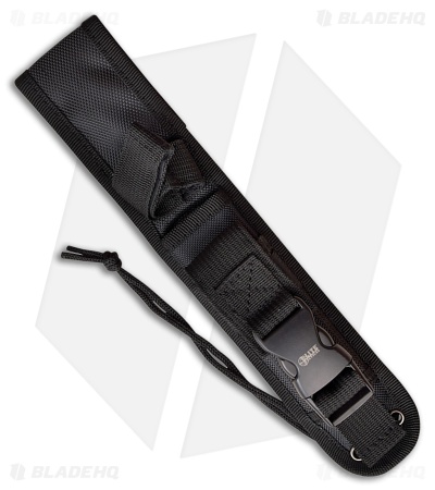 Elite Tactical Bowie Fixed Blade Knife Black G-10 (5" Black Serr)