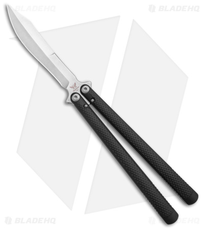 Flytanium + Eldon Talley Talisong Z Balisong Knife Black Aluminum (4.5" SW)
