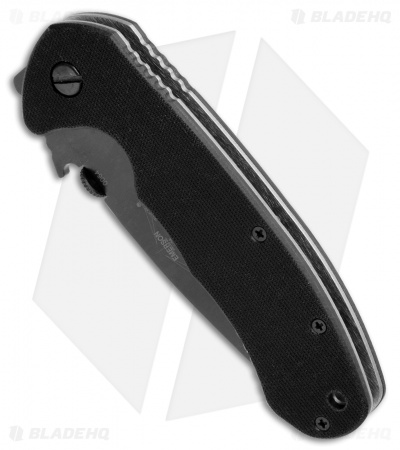 Emerson Baracuda Signature Series Liner Lock Knife Black G-10 (3.625" Black)