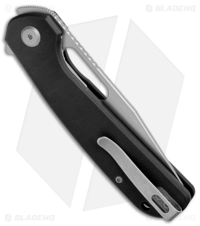 Liong Mah Eutektik Trinity Liner Lock Knife Black G-10 (3.6" SW 14C28N)