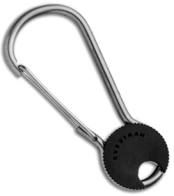 Everyman Cowan Carabiner Keychain - Black