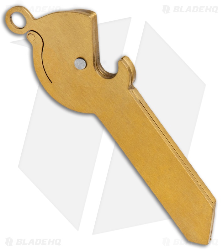 Everyman Porter Key Knife 2.0 Stainless Steel (1.5" Brass)