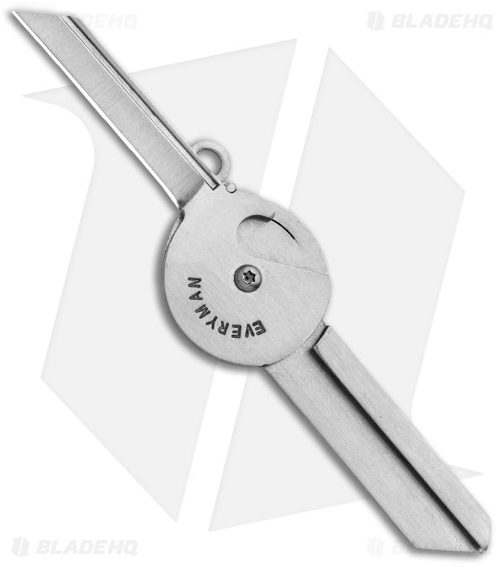 Everyman Porter Key Knife 2.0 Stainless Steel (1.5" Satin)