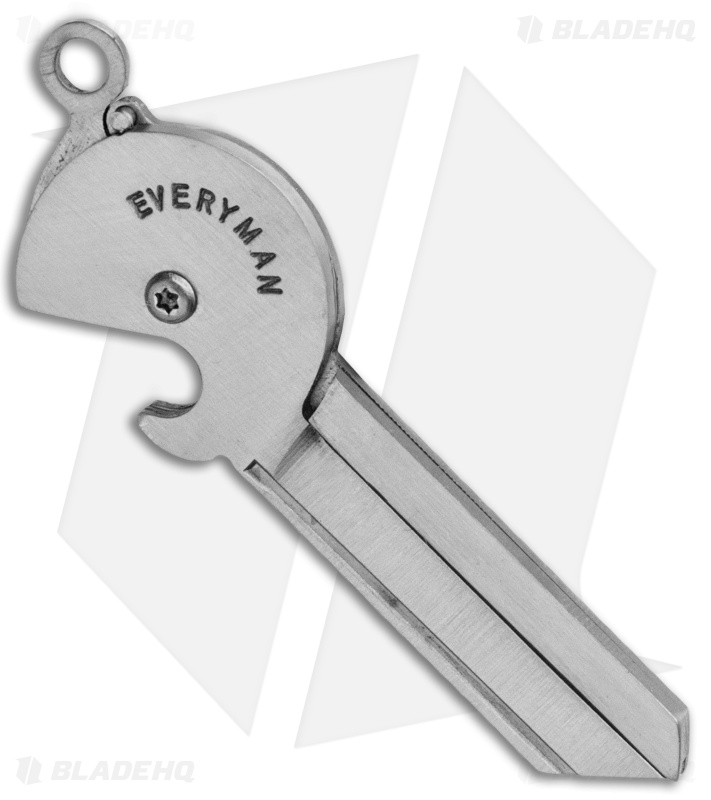Everyman Porter Key Knife 2.0 Stainless Steel (1.5" Satin)