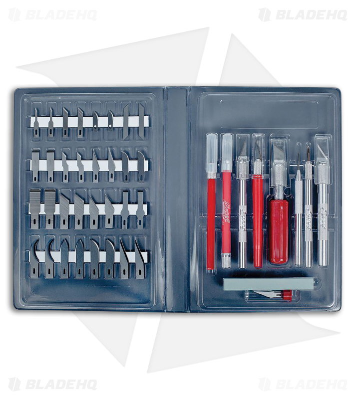 Excel Blades Super Deluxe Knife Set - 46 Blades, Knives, & Tools
