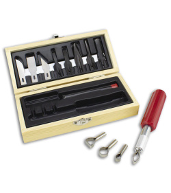 Excel Blades Woodworking Set - Wooden Box