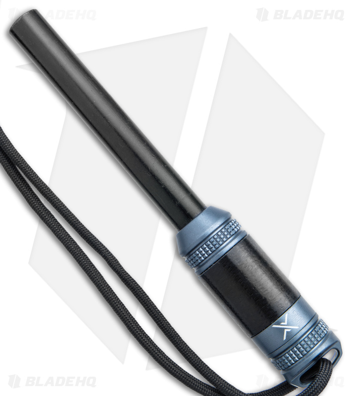 Exotac fireROD XL | Ferro Rod/Storage Capsule | Gunmetal - Blade HQ