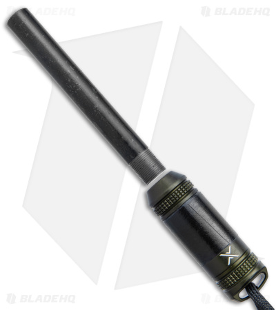 Exotac fireROD XL Fire Starter Ferro Rod w/ Storage Capsule (OD Green)