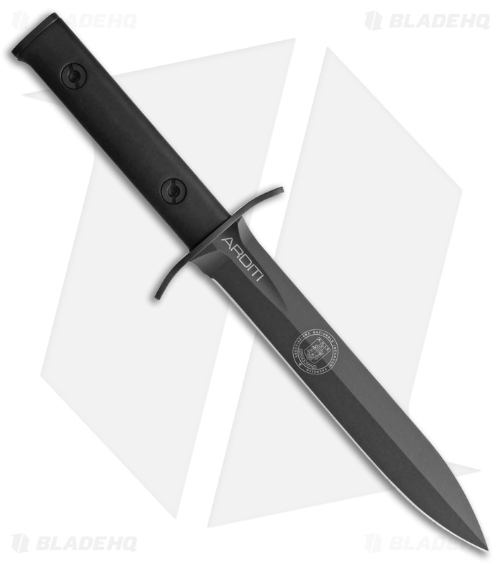 Extrema Ratio Arditi Fixed Blade Knife Black Polymer (6.5" Black)