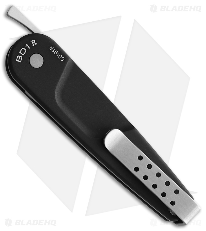 Extrema Ratio BD1 R Liner Lock Knife Black Aluminum (2.75" Satin)