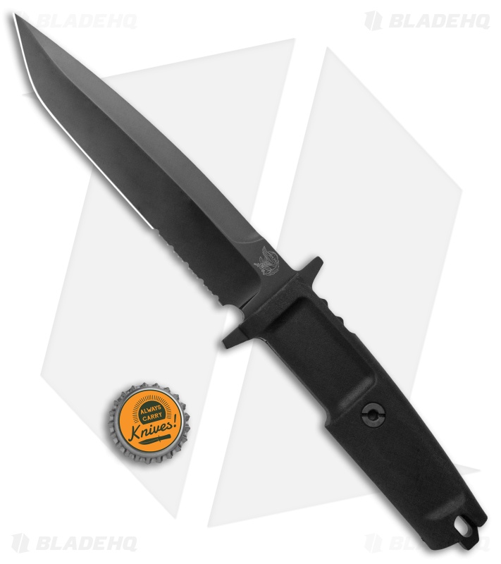 Extrema Ratio Col Moschin Fixed Blade Knife Black Forprene Polymer (6.25 Black)