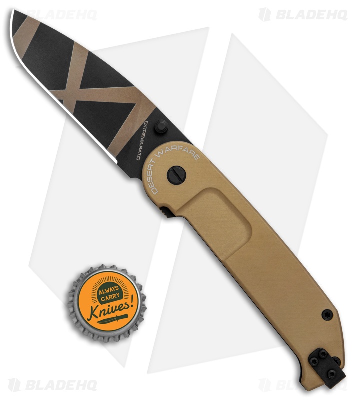 Extrema Ratio BF2 Desert Warfare Knife | Bronze - Blade HQ
