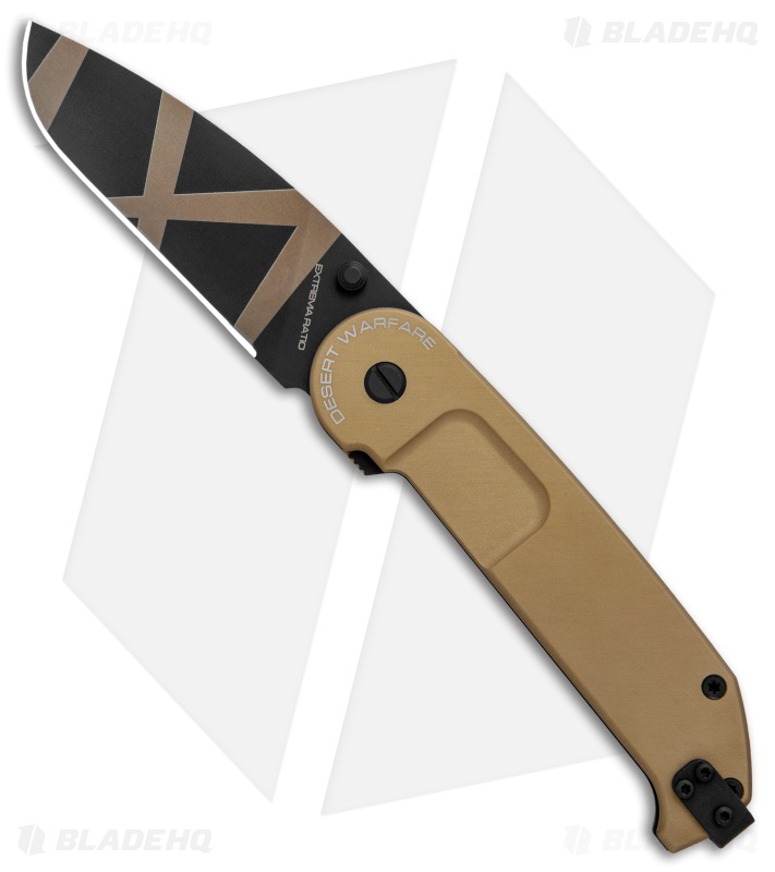 EXTREMA RATIO BF2 ナイフ Extrema Ratio BF2 Desert Warfare Knife | Bronze - Blade HQ