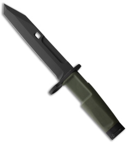 Extrema Ratio Fulcrum Bayonet Fixed Blade Knife OD Green Forprene (7.1" Black)