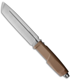 Extrema Ratio Giant Mamba Fixed Blade Knife Desert Tan Polymer (6.5" Stonewash)