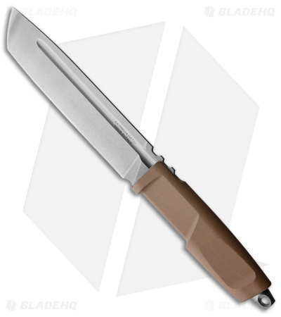 Extrema Ratio Giant Mamba Fixed Blade Knife Desert Tan Polymer (6.5" Stonewash)