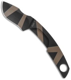 Extrema Ratio NK1 Fixed Blade Neck Knife Desert Warfare (1.75" Black)