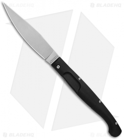 Extrema Ratio Resolza Liner Lock Knife Black Aluminum (4.75" Stonewash)