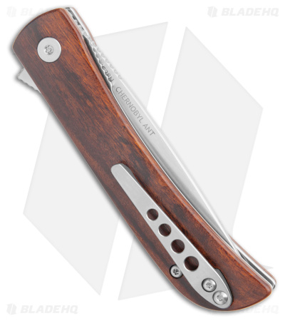Finch Knife Co. Chernobyl Ant Liner Lock Knife Ironwood (3" Satin)