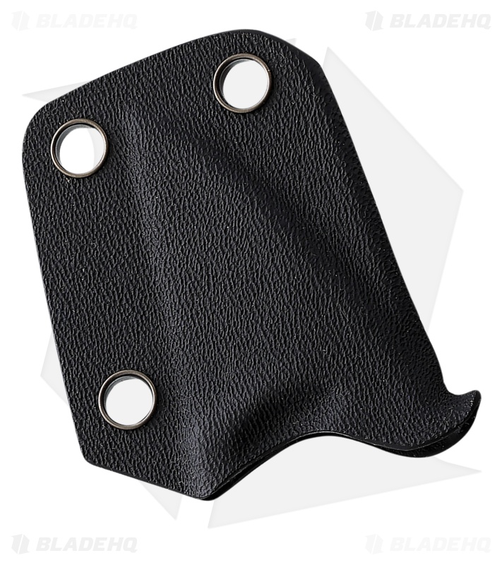 Fred Perrin Le Shorty Neck Knife Black G-10 (1.63" Black Stonewash)  FRD2001B
