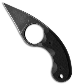 Fred Perrin Shorty Neck Knife Black G-10 - Blade HQ