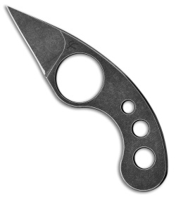 Fred Perrin La Griffe Fixed Blade Knife Black Stonewash (1.5&quot; Black SW) FRDGBK | 153608
