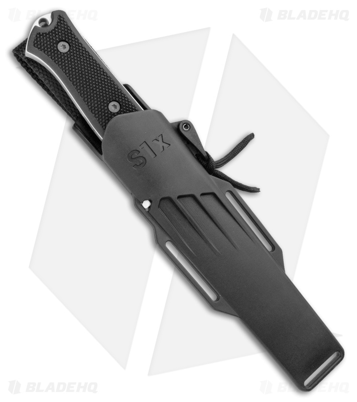 Fallkniven S1X Fixed Blade Knife Thermorun (5.125" Satin)