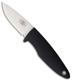 Fallkniven WM1 Drop Point Fixed Blade Knife Black Polymer (2.75" Satin)