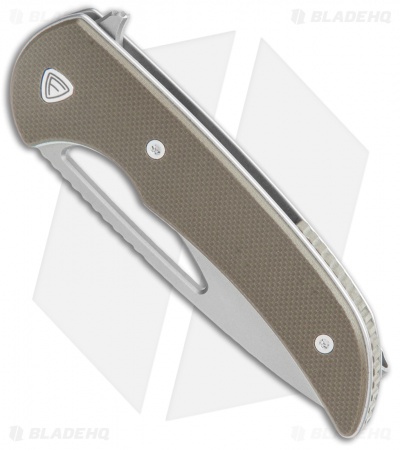 Ferrum Forge Knife Works Mini Archbishop Knife Nitro-V Tan G-10 (2.8" SW)