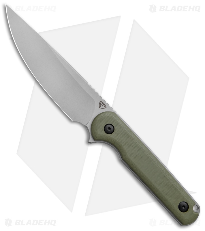 Ferrum Forge XL Lackey Fixed Blade Knife Green G-10 (4.5" SW 9Cr18MoV)
