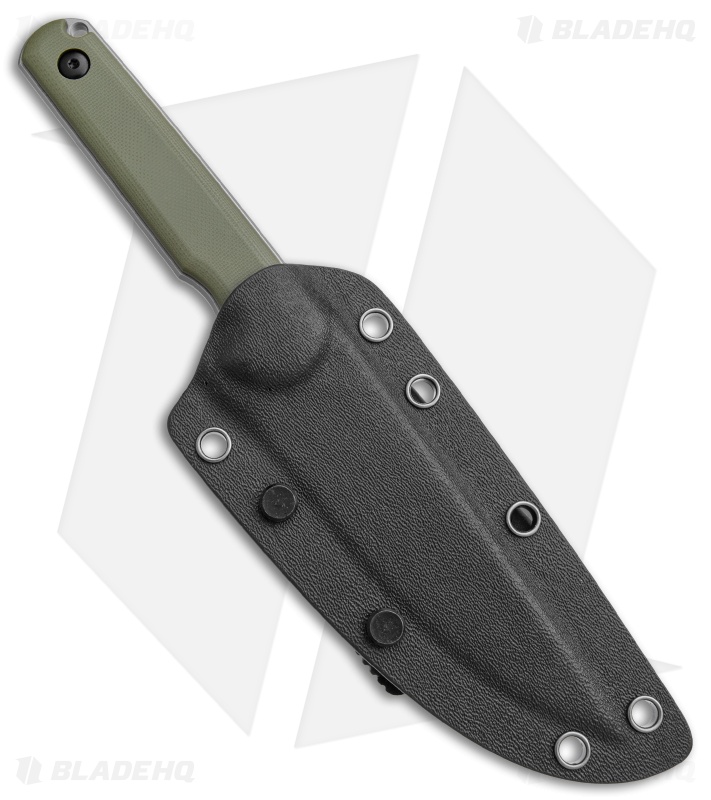 Ferrum Forge XL Lackey Fixed Blade Knife Green G-10 (4.5" SW 9Cr18MoV)
