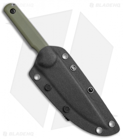 Ferrum Forge XL Lackey Fixed Blade Knife Green G-10 (4.5" SW 9Cr18MoV)