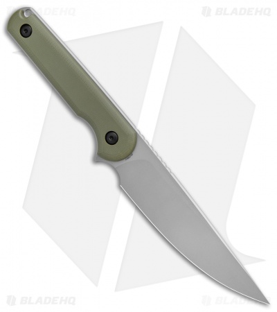 Ferrum Forge XL Lackey Fixed Blade Knife Green G-10 (4.5" SW 9Cr18MoV)