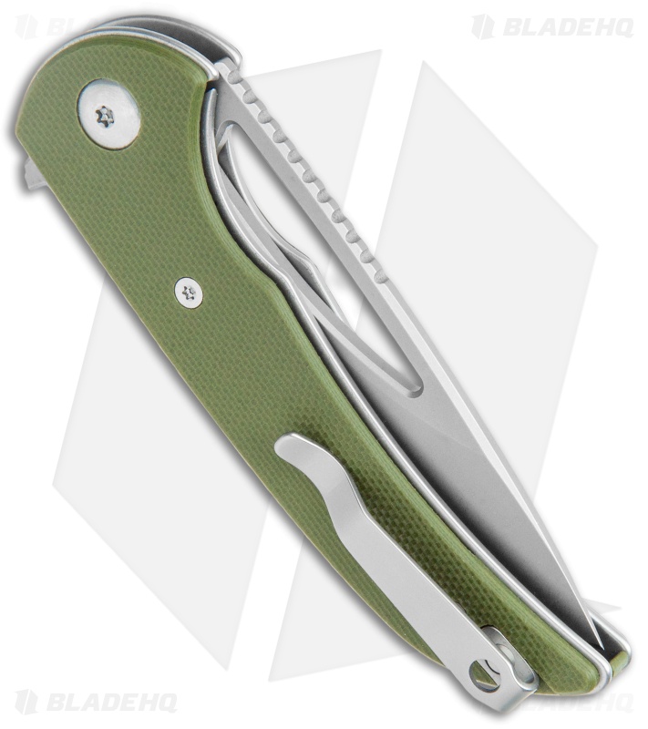 Ferrum Forge Knife Works Mini Archbishop Knife Nitro-V Green G-10 (2.75" SW)