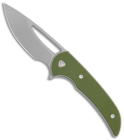 Ferrum Forge Knife Works Mini Archbishop Knife Nitro-V Green G-10 (2.75" SW)