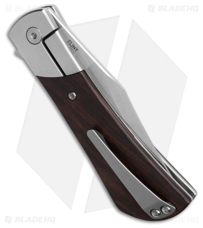 Finch Knife Co. Flint Frame Lock Knife Ironwood (3.125" Satin)