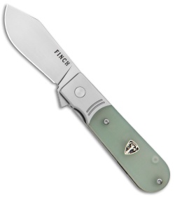 Finch Knives Model 1929 Frame Lock Knife Natural G-10 (2.5" Satin)