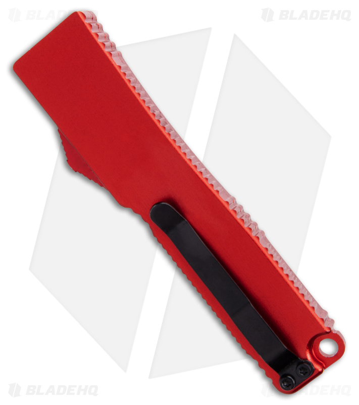 Firecracker Mini D/A OTF Automatic Knife Aluminum Red (2
