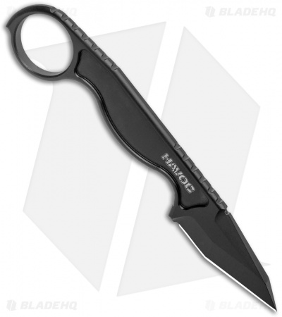 Flagrant Beard Havoc Neck Knife Black (2.5" Black) 