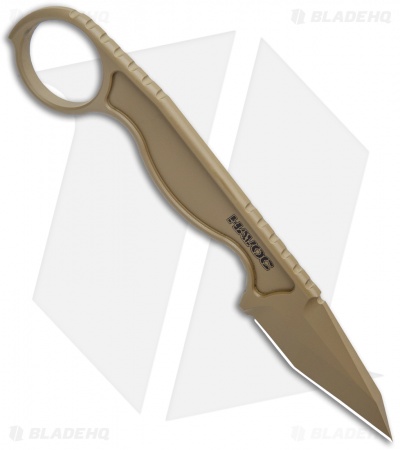 Flagrant Beard Havoc Neck Knife Coyote Tan (2.5" Tan) 