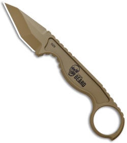 Flagrant Beard Havoc Neck Knife Coyote Tan (2.5" Tan) 