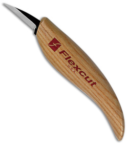 Flexcut Detail Knife Blond Ash (1.50 Two-Tone) - Blade HQ