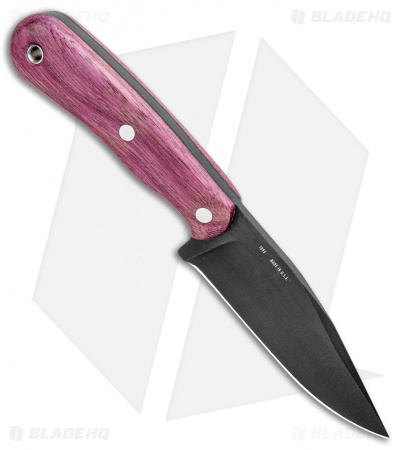 Flexcut Hawthorne Seeker Fixed Blade Purpleheart (4" Black)