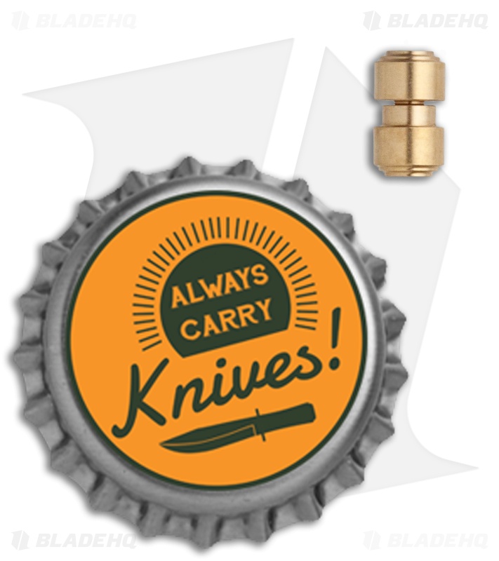 Flytanium Custom Thumb Stud Kit for Benchmade Knives - Brass