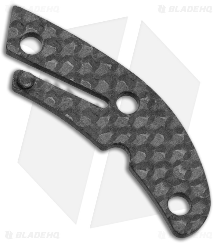 Flytanium Carbon Fiber Backspacer for Spyderco Delica