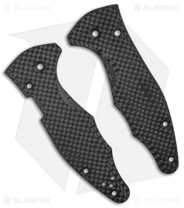 Flytanium Carbon Fiber Scales for Spyderco Yojimbo 2 Knife Blade HQ