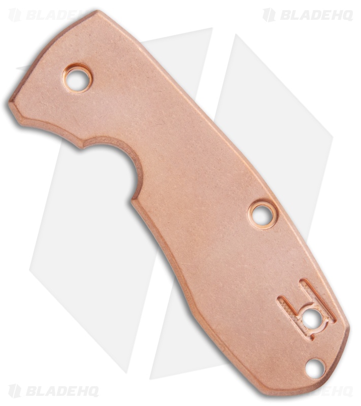 Flytanium Copper Scale for Spyderco Techno 2 - Antique Stonewash